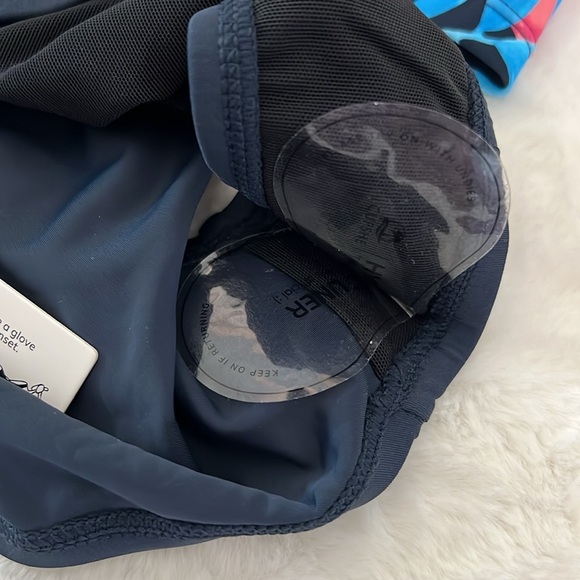 NWT CUPSHE Plus Size Tankini Bathing Suit Scoop Neck Tie Back Tropical Print - Picture 9 of 11